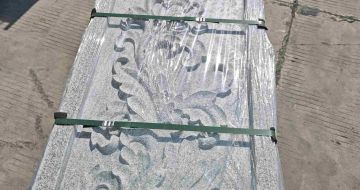 梧州芝麻白别墅外墙雕刻版