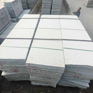 梧州芝麻白毛板，石材毛板