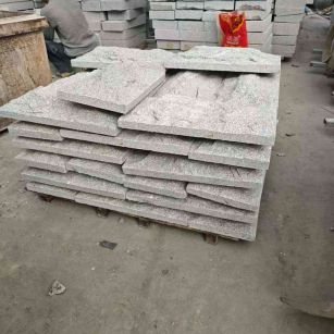 梧州芝麻白蘑菇石，自然面