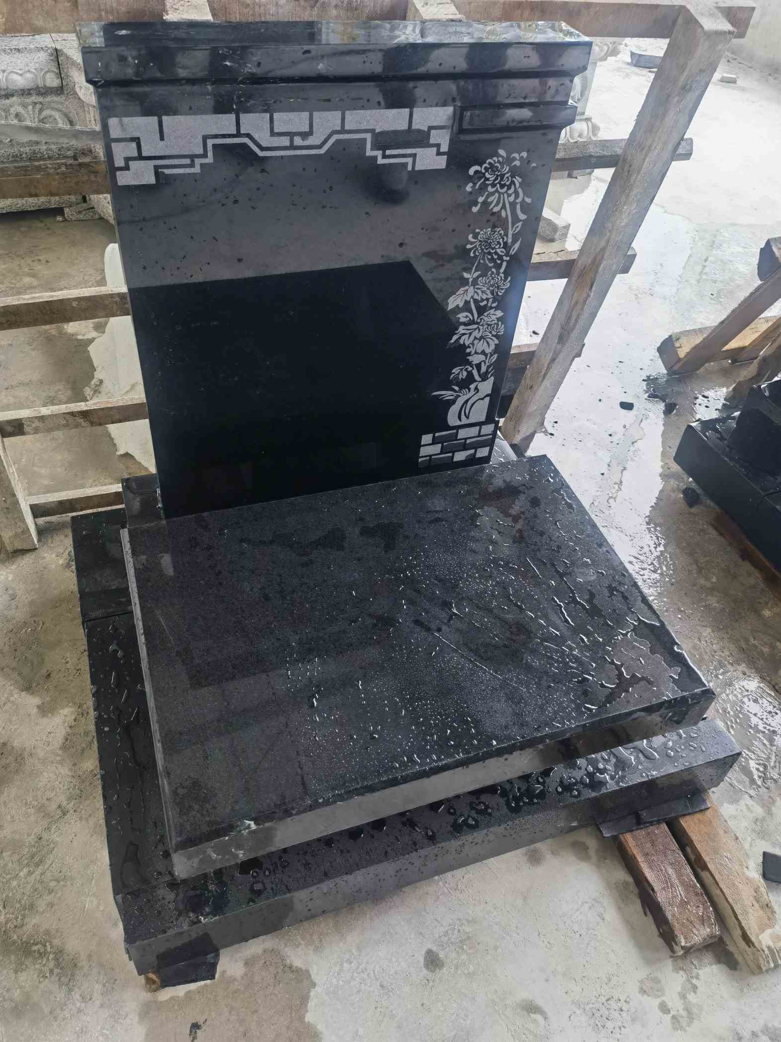 梧州花岗岩墓碑石 墓碑 套墓